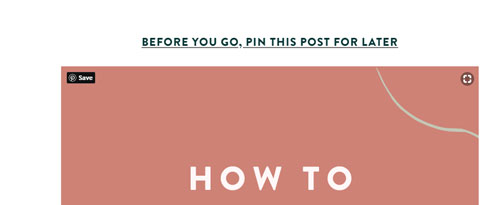 How to Add a Pin It Button to Your Site & Increase Your Pinterest Traffic –  Jungle Soul Collective