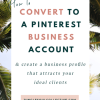 How to Convert to a Pinterest Business Account