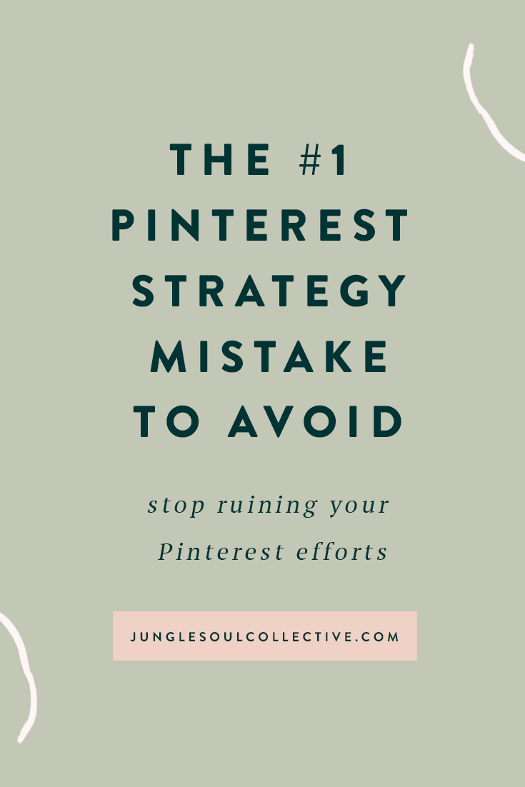 The #1 Pinterest Strategy Mistake to Avoid When Getting Started with ...