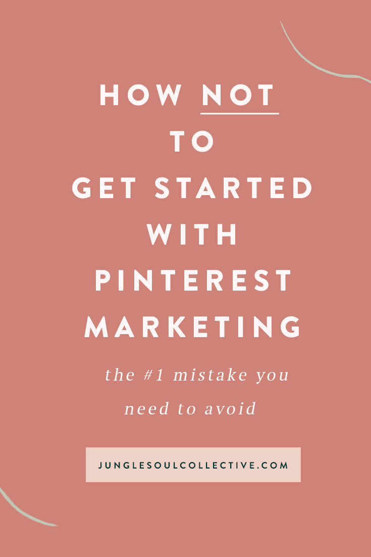 The #1 Pinterest Strategy Mistake to Avoid When Getting Started with ...