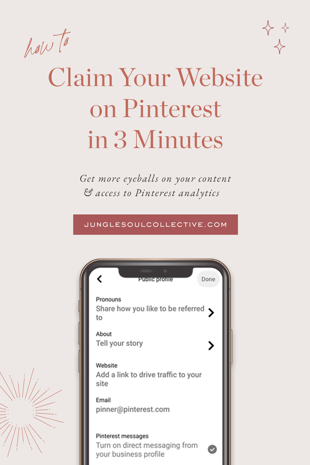 How To Claim Your Website On Pinterest - Blog Savvy Panda