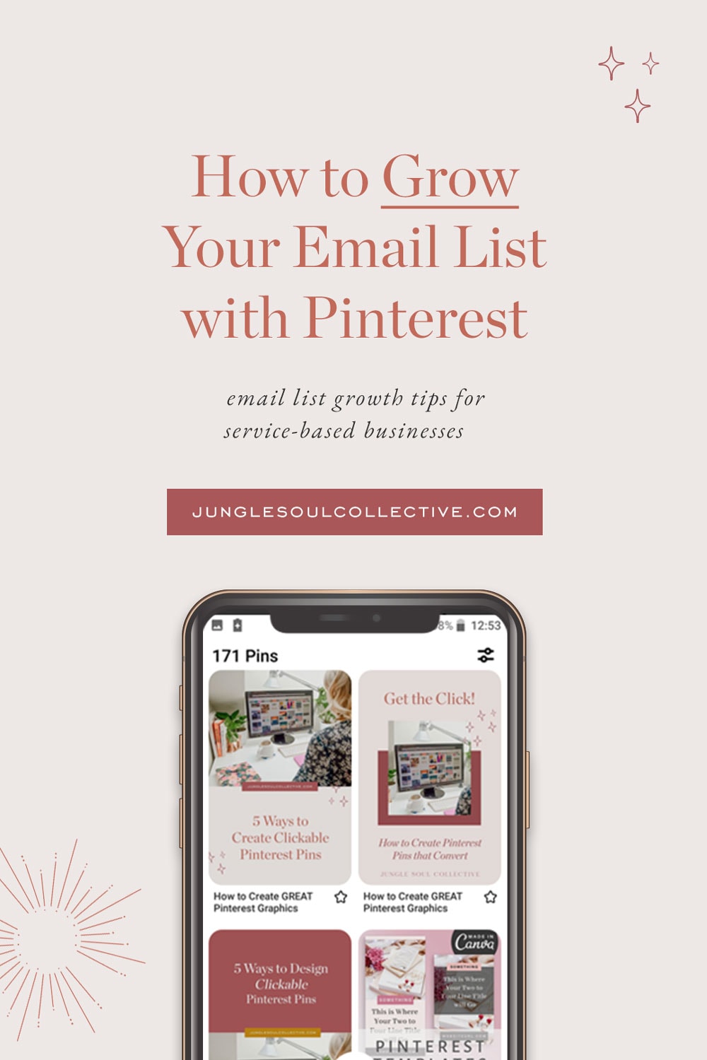 Using Pinterest to Grow Your Email List